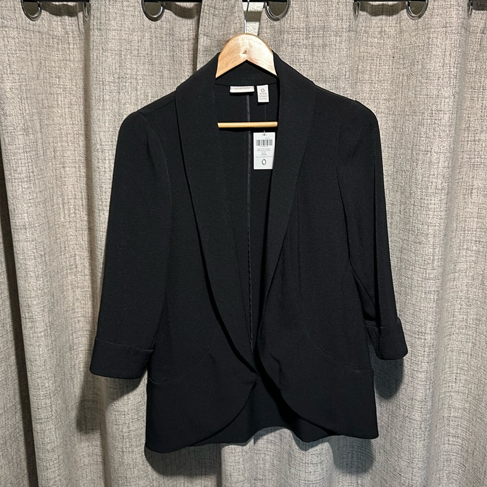 Brand new Chico’s black jacket Size 0
